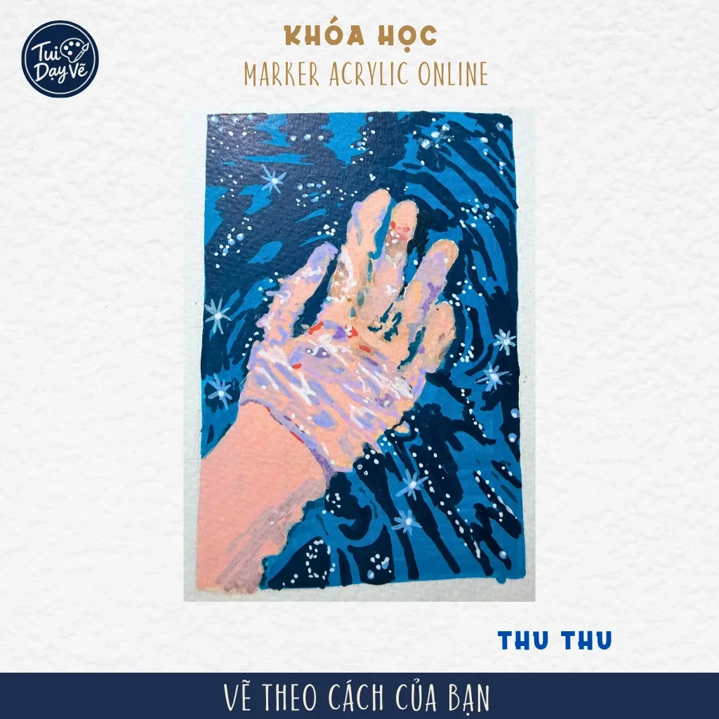 Tranh học viên Thu Thu 1